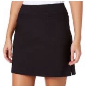 Lady Hagen Women's Skort Black Skirt with Attached Shorts Size 10